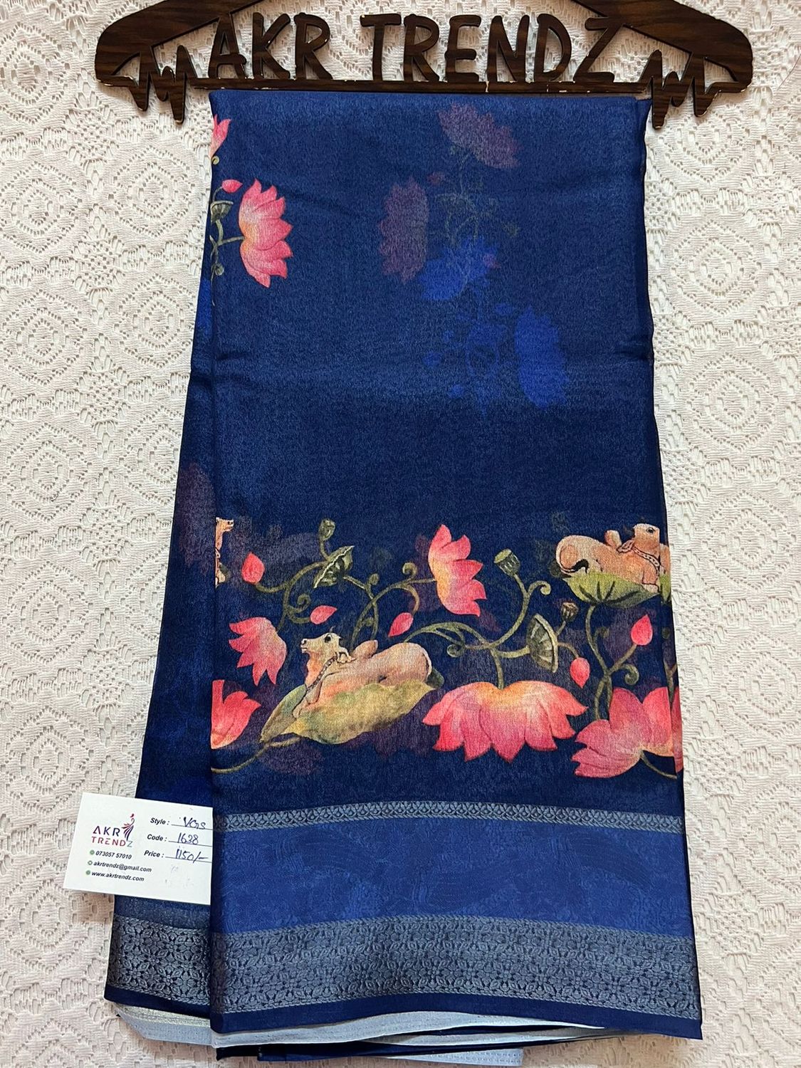 Pichwai Georgette sarees​