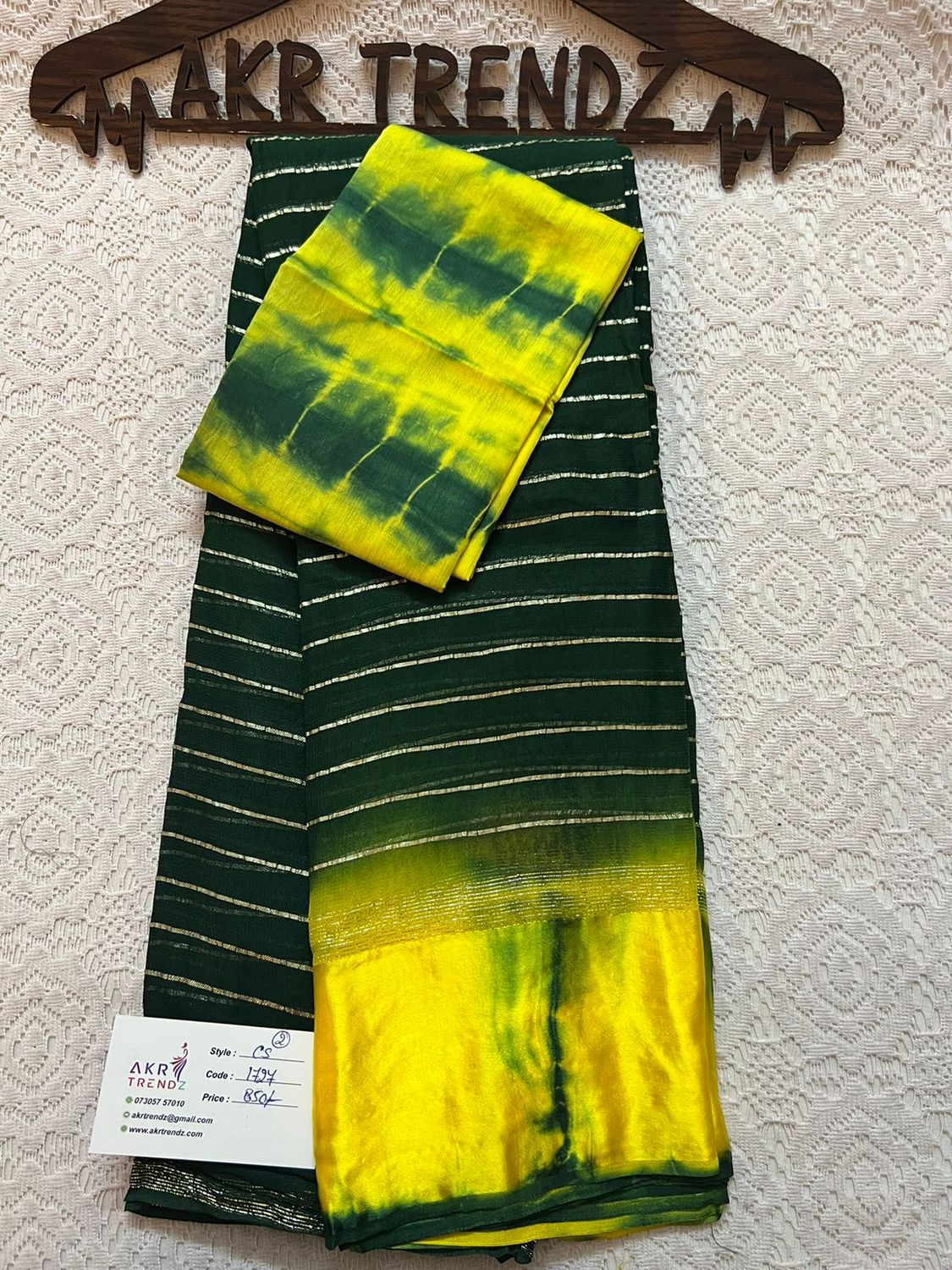 ​Satin Border chiffon sarees​