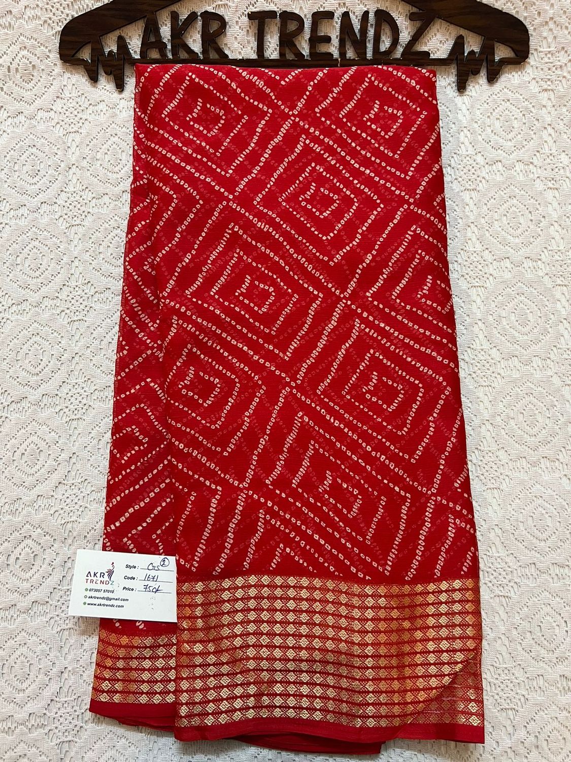 Jacquard Border Georgette sarees