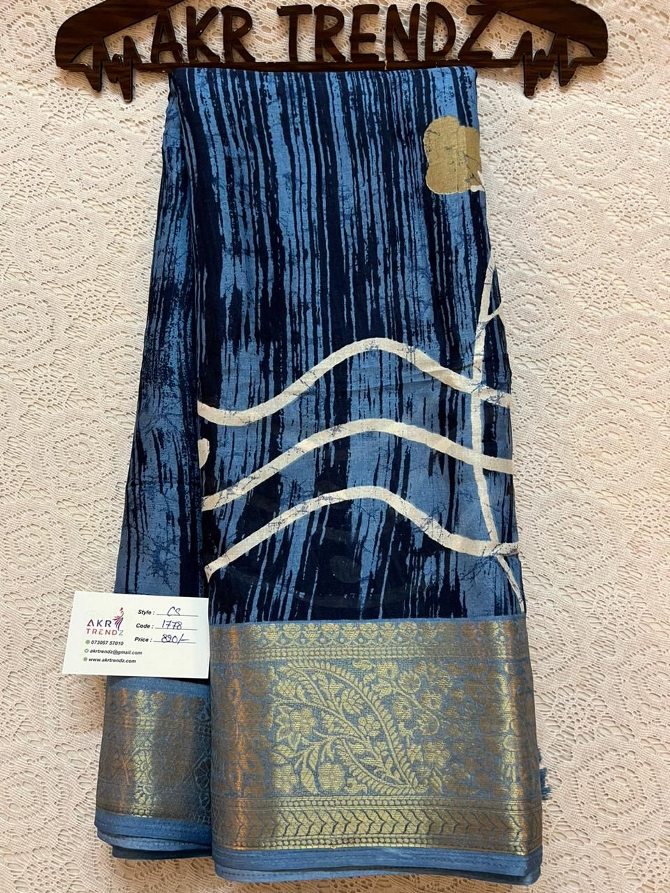 Jacquard border soft cotton sarees​