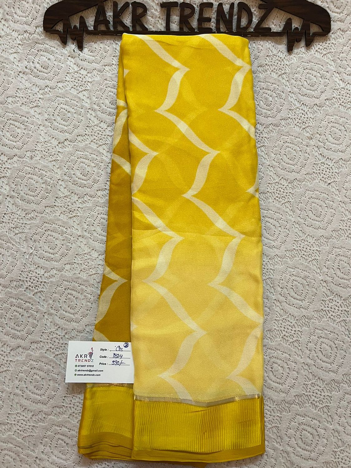 Satin border Georgette sarees​