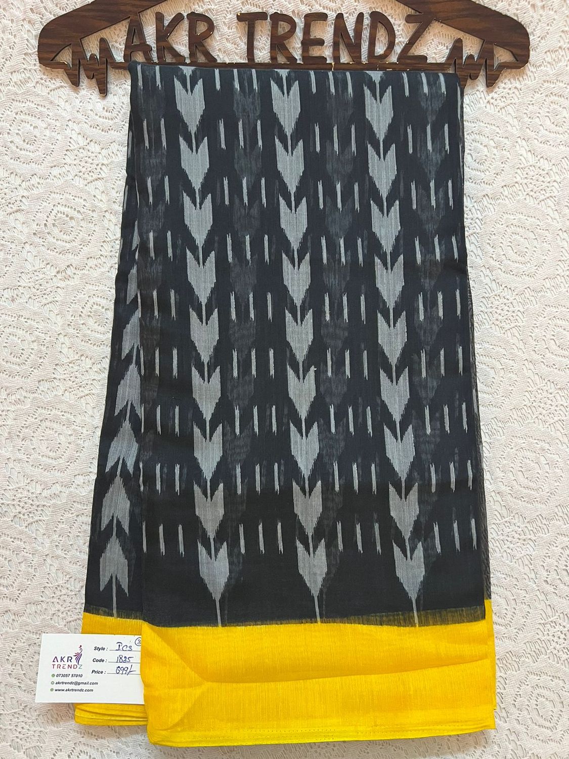 Ikkat soft cotton sarees​