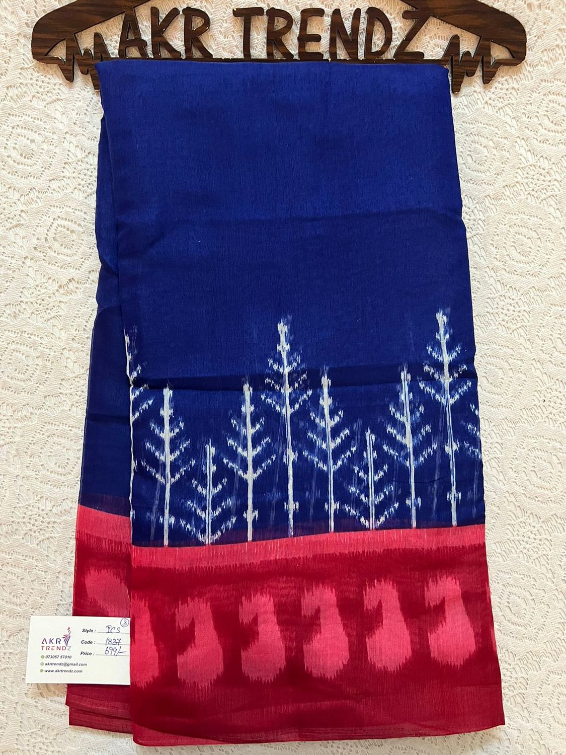 Ikkat soft cotton sarees​