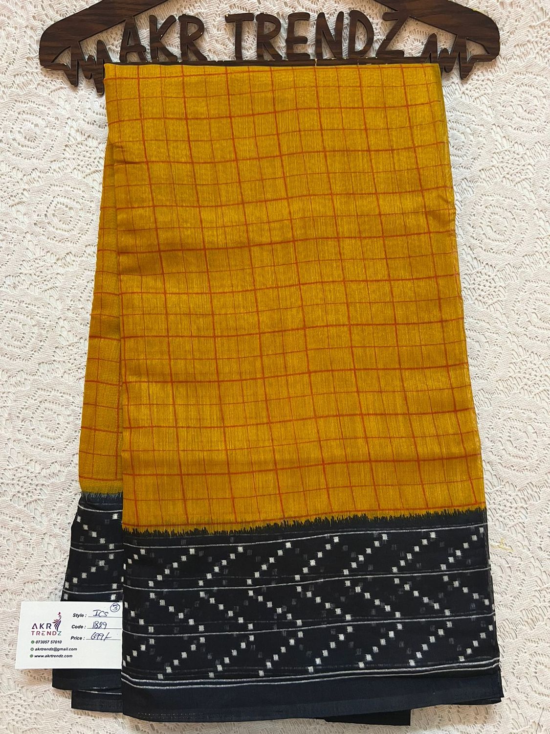 Ikkat soft cotton sarees​
