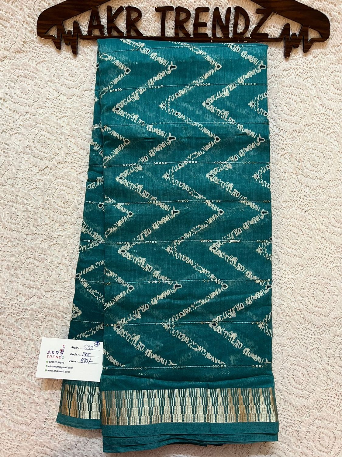 Sequence Fancy cotton sarees