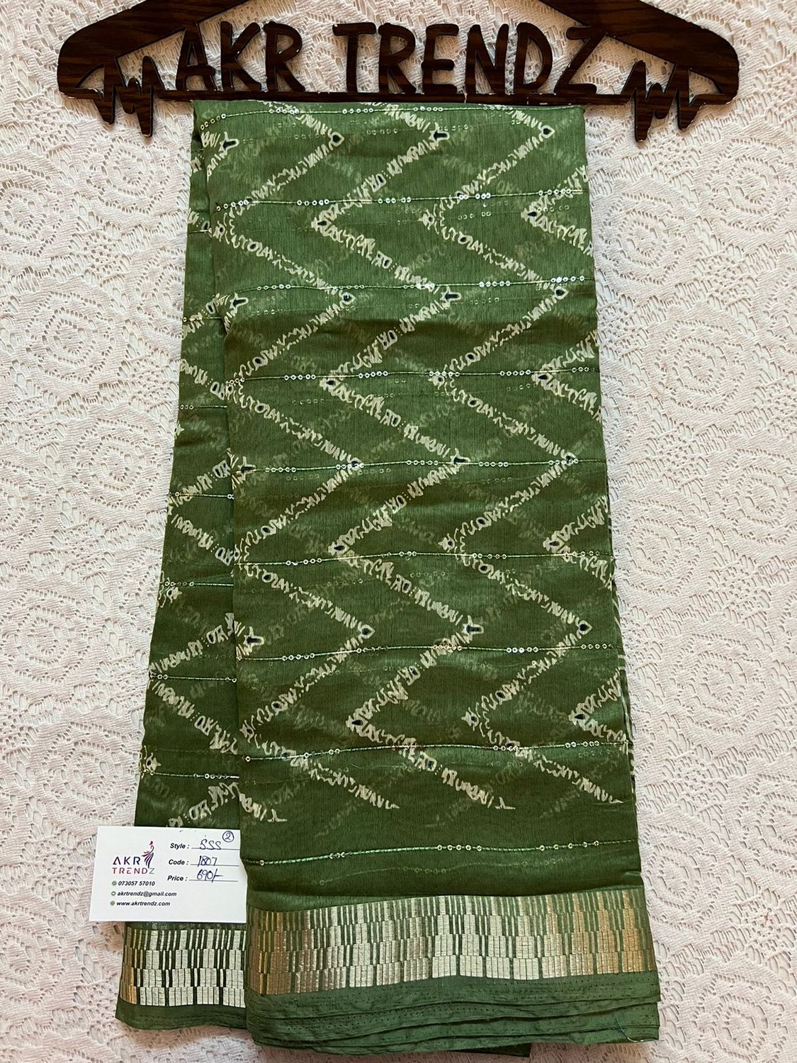 Sequence Fancy cotton sarees