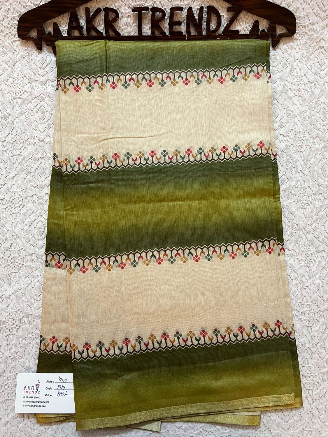 Soft cotton sarees​​