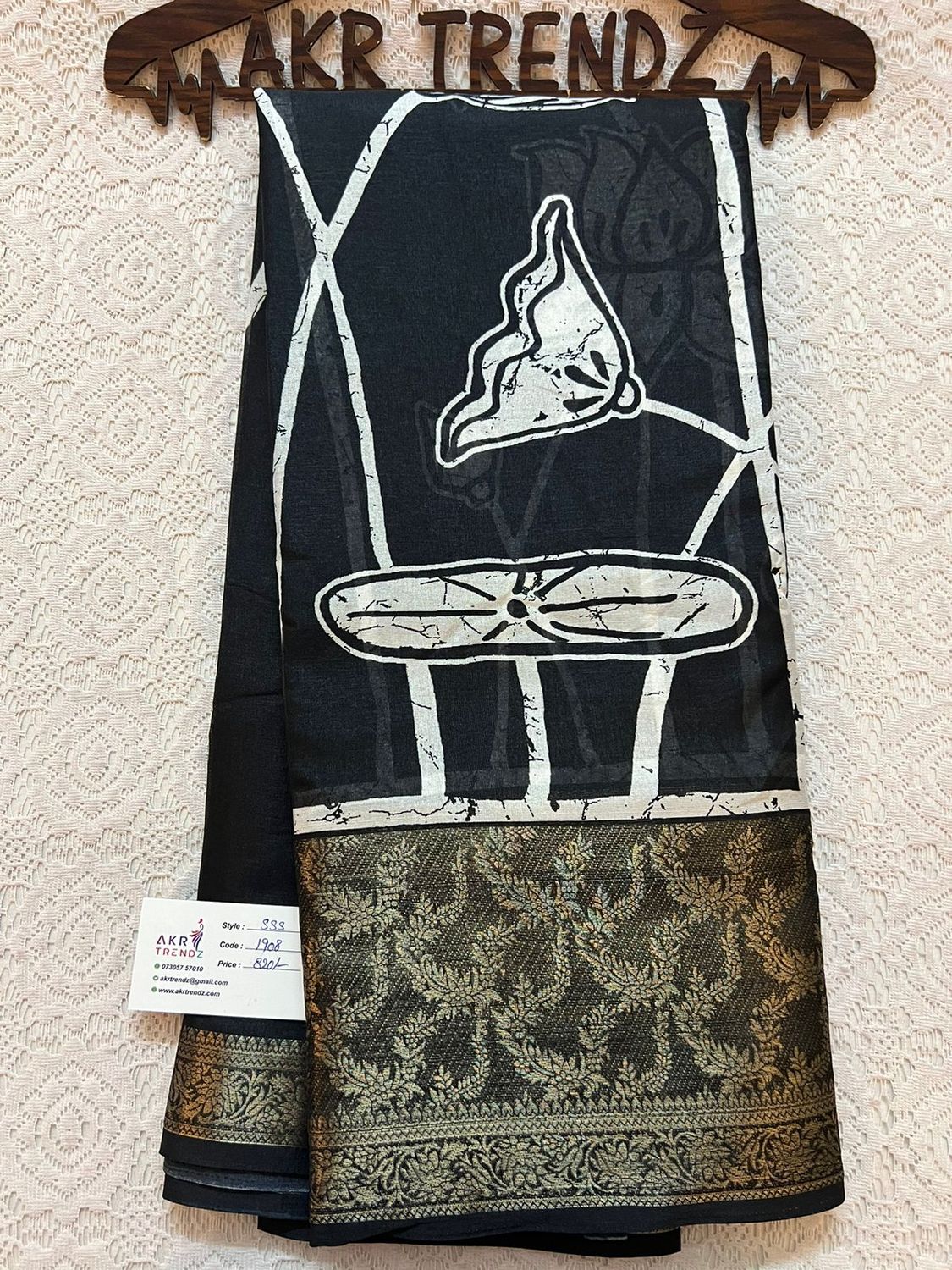Jacquard Border soft cotton sarees​