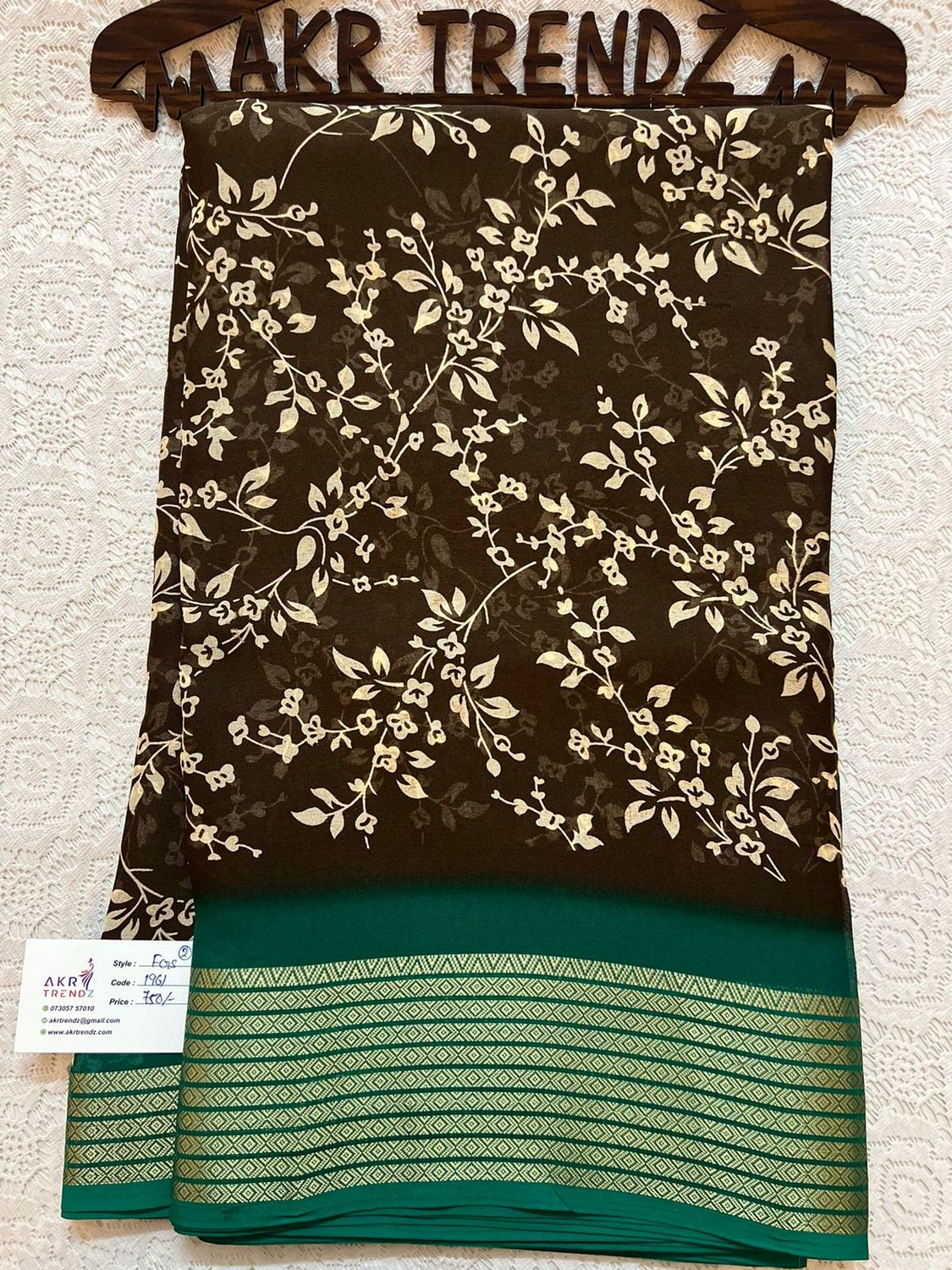​Fancy Border Georgette sarees​