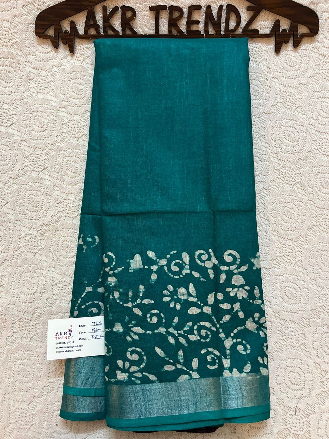 Jute linen sarees​