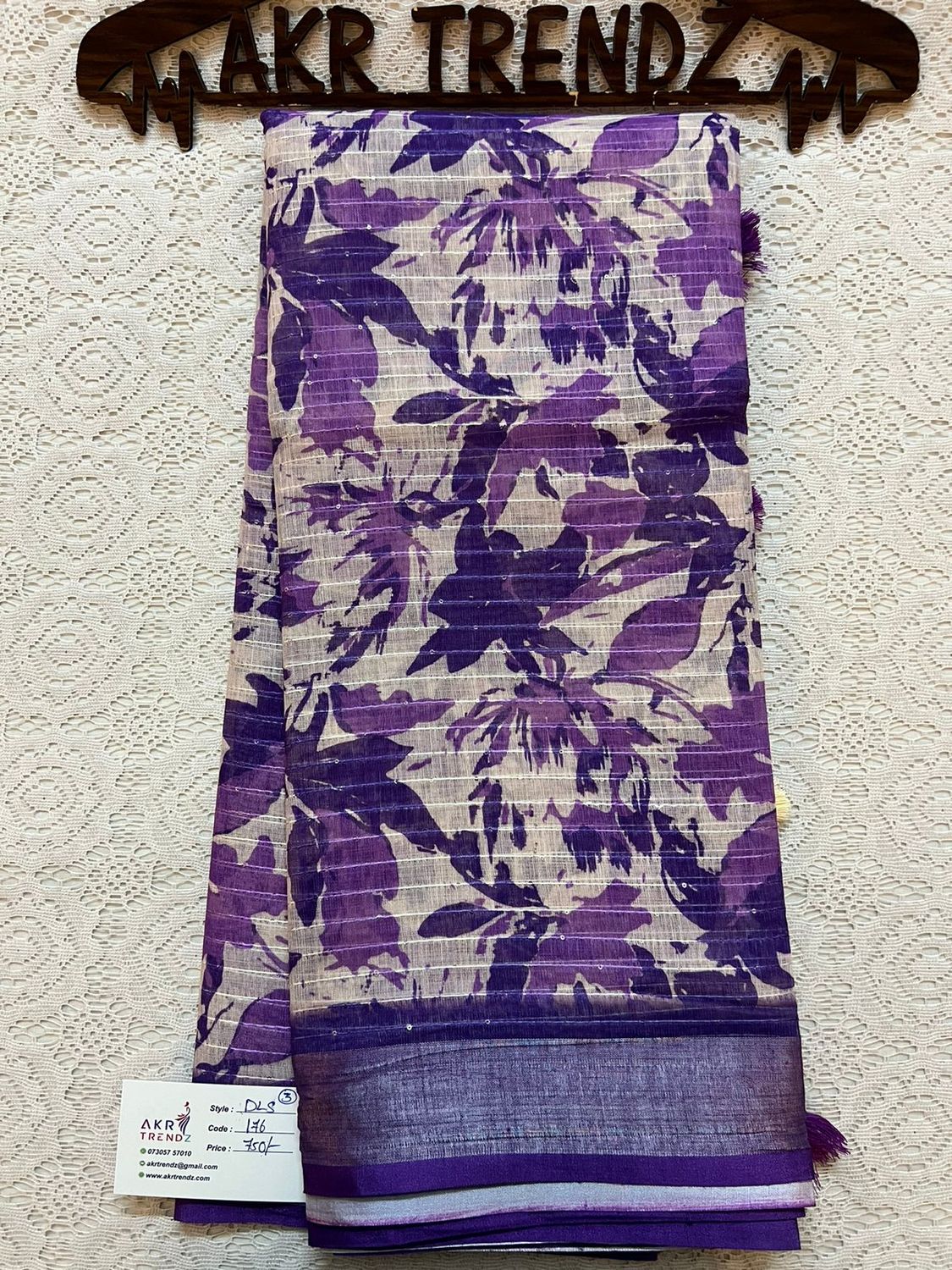 Sequence Linen sarees​