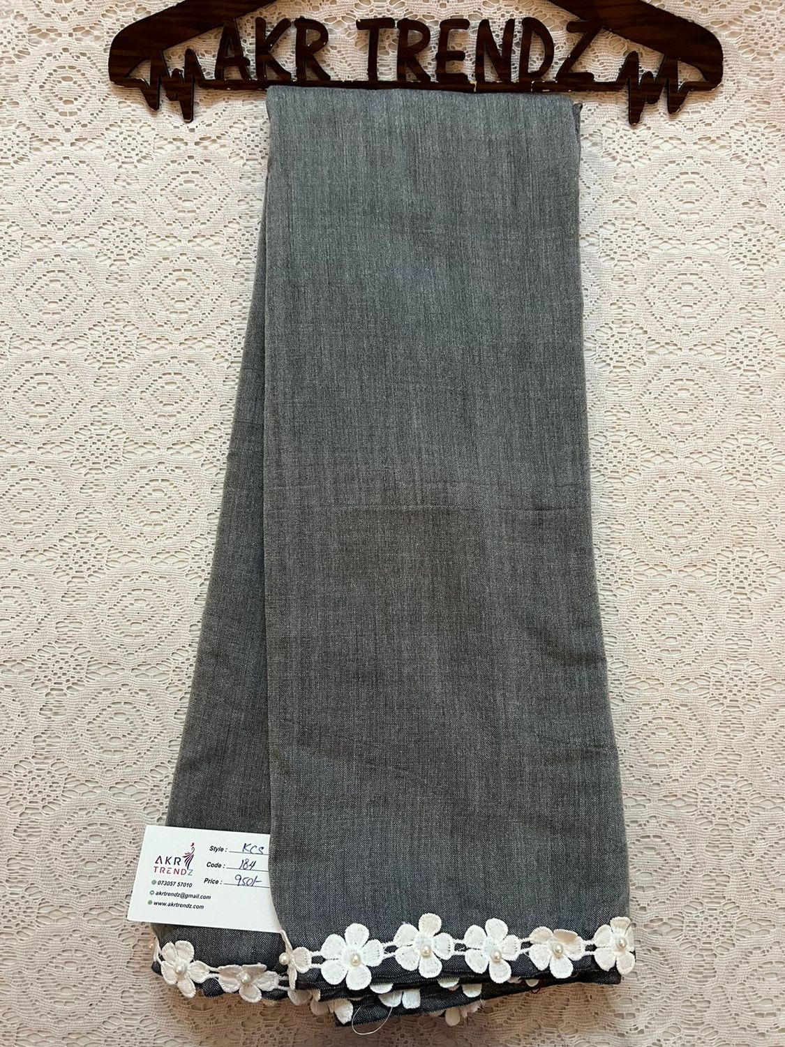 Lace Border Khadi cotton sarees​