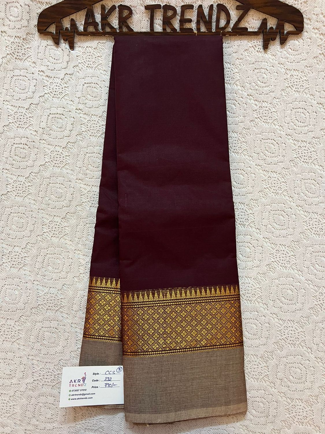 Chettinad cotton sarees