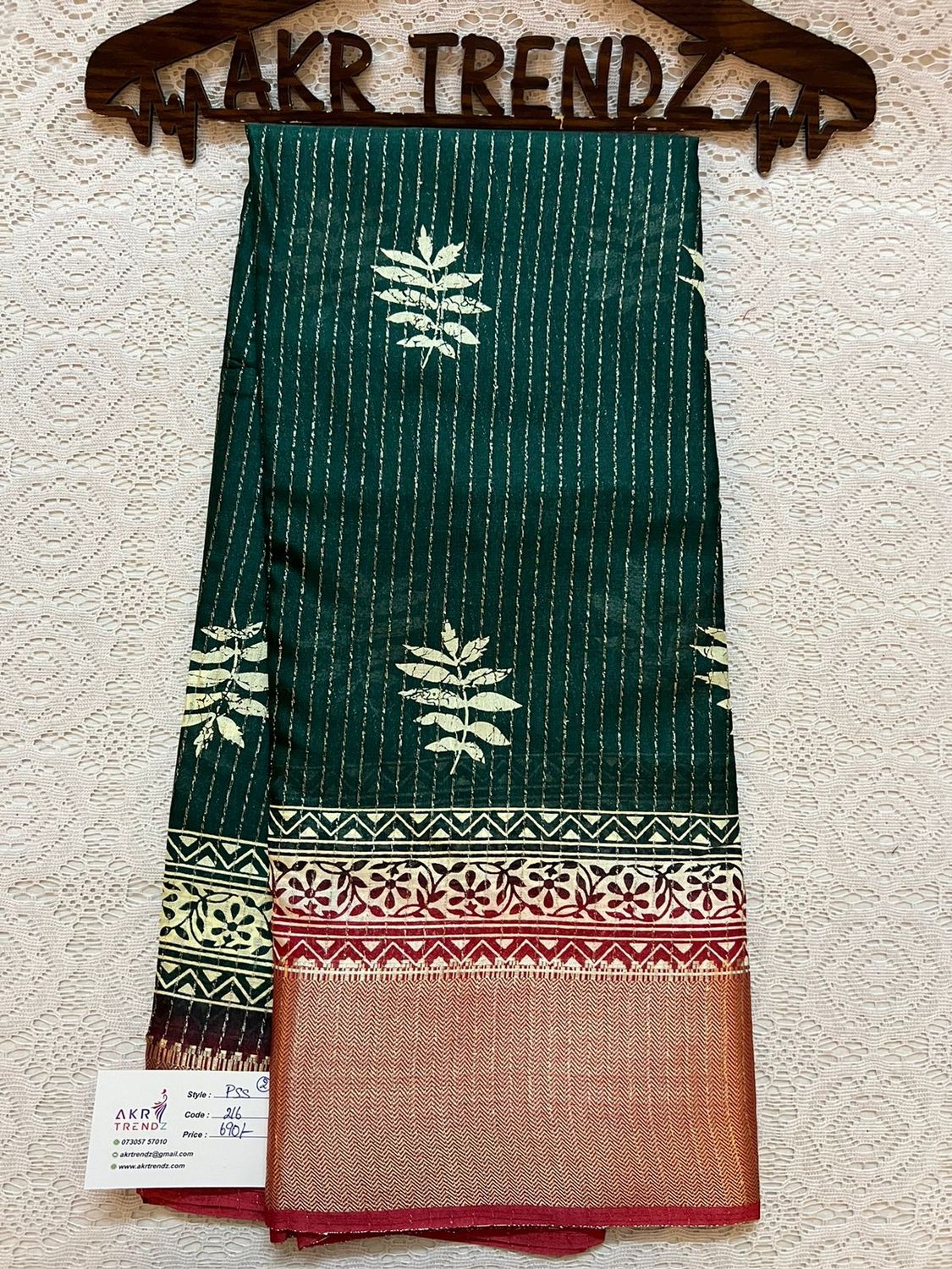 Printed soft silk sarees