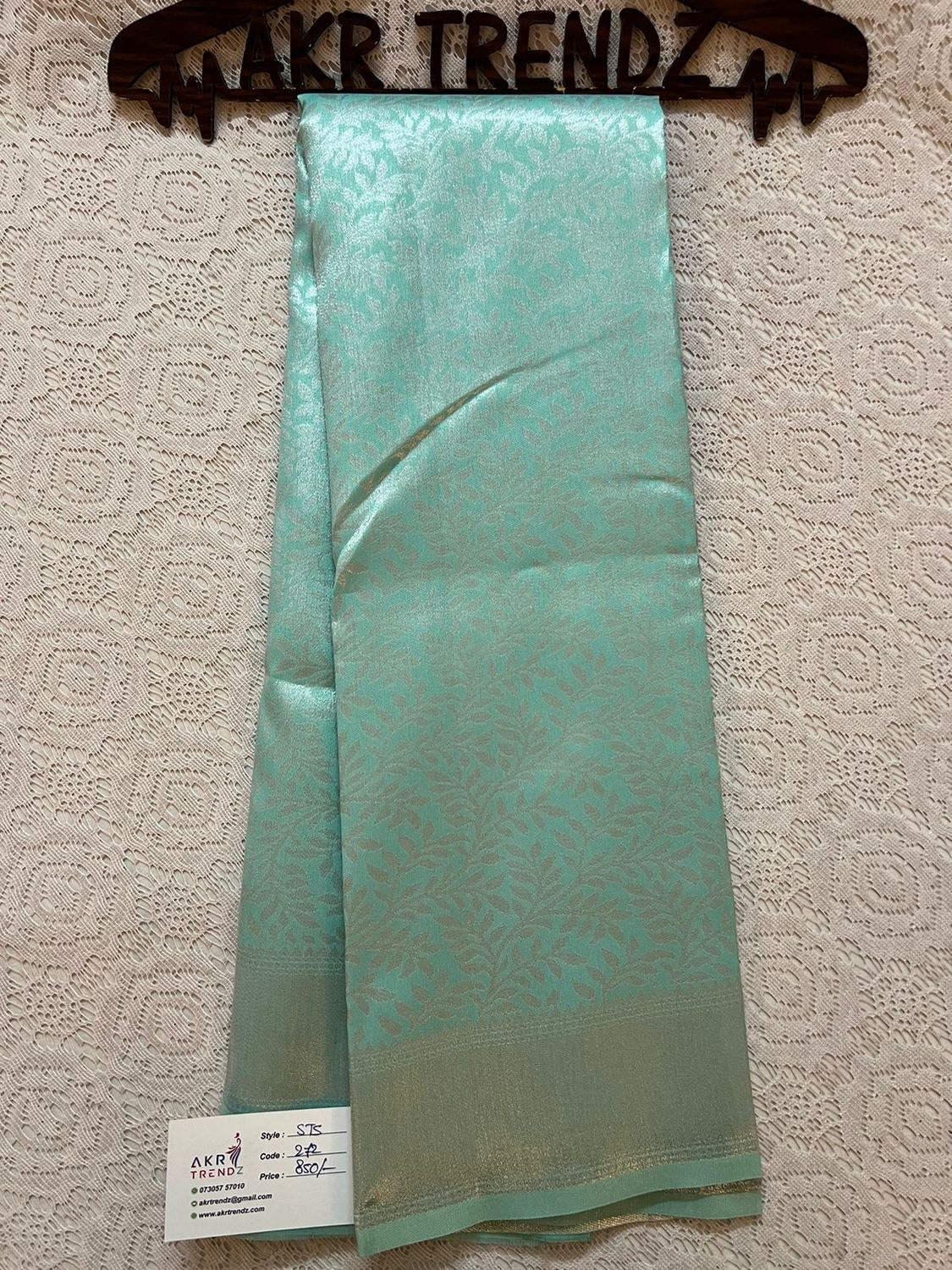 Silver Tussar silk sarees​