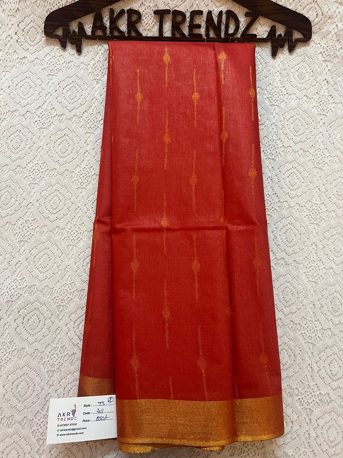 Fancy Tussar silk sarees​