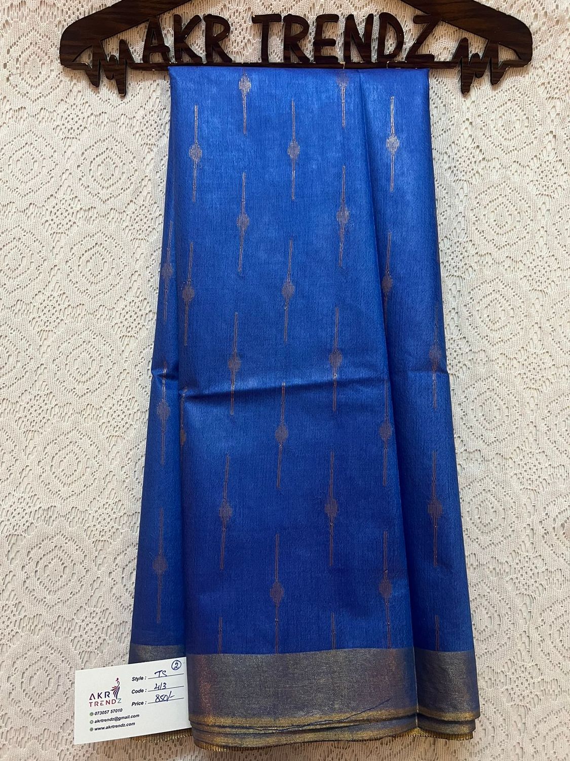 Fancy Tussar silk sarees​
