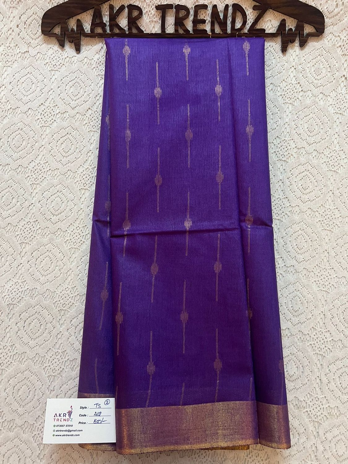 Fancy Tussar silk sarees​