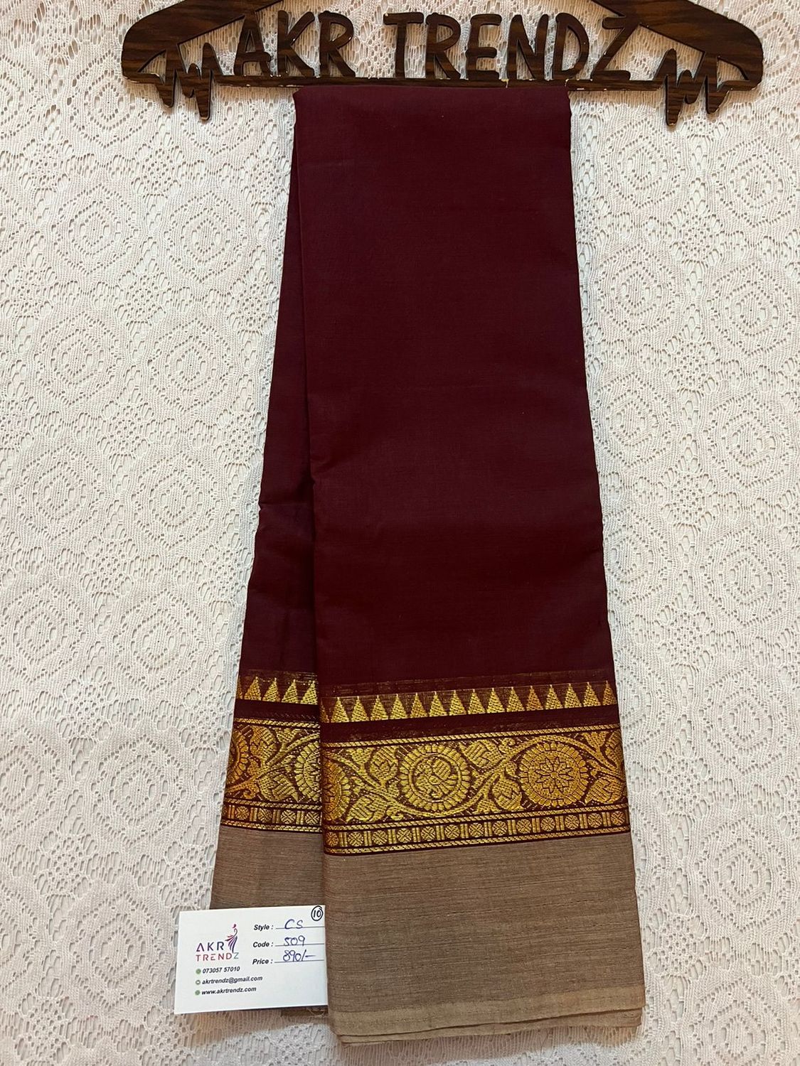 ​Chettinad cotton sarees