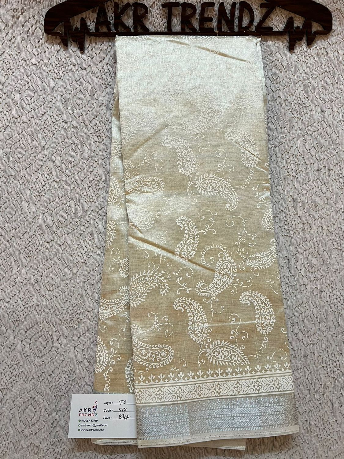 Semi Tussar silk sarees​