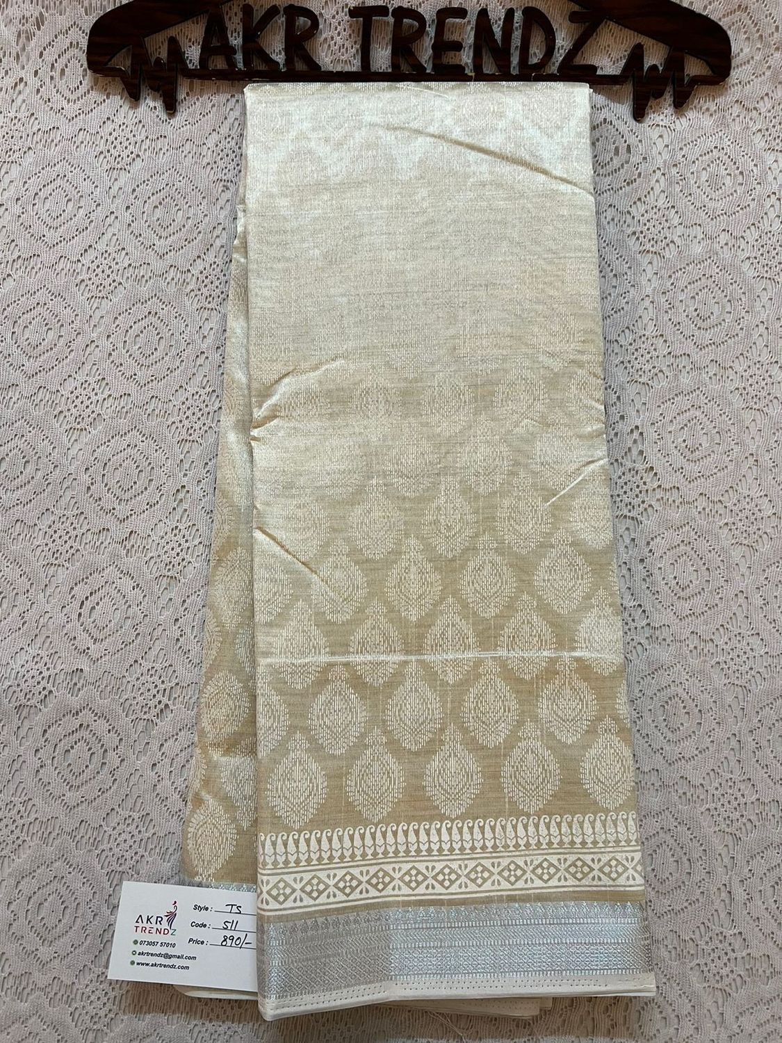 Semi Tussar silk sarees​