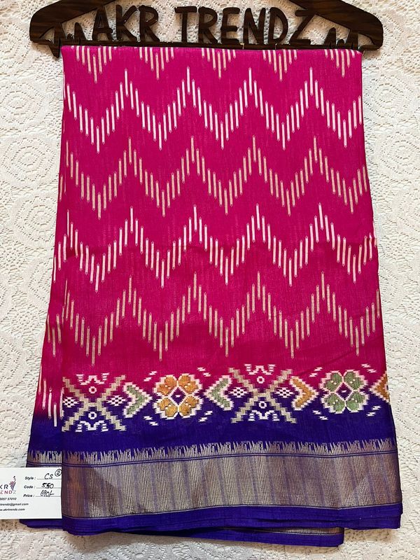 Pochampalli print  soft silk sarees​