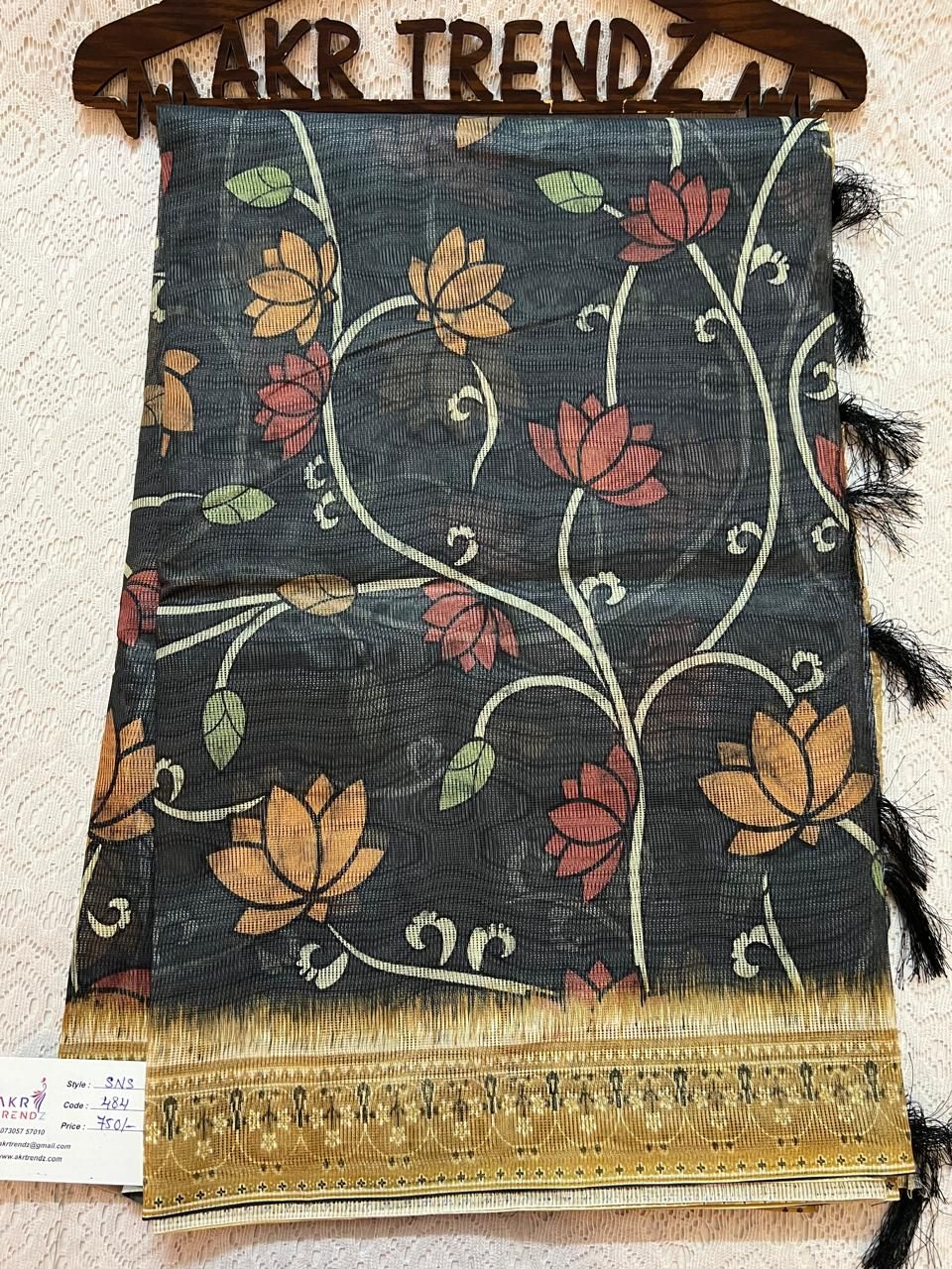 Super Net cotton mix sarees​
