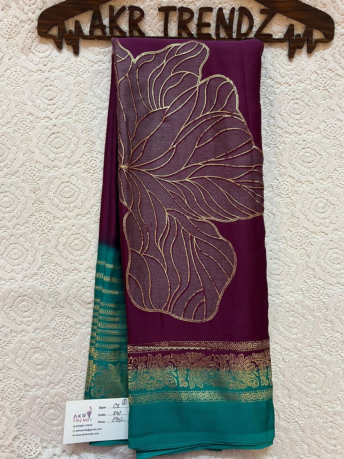 ​Leaf soft silk sarees​