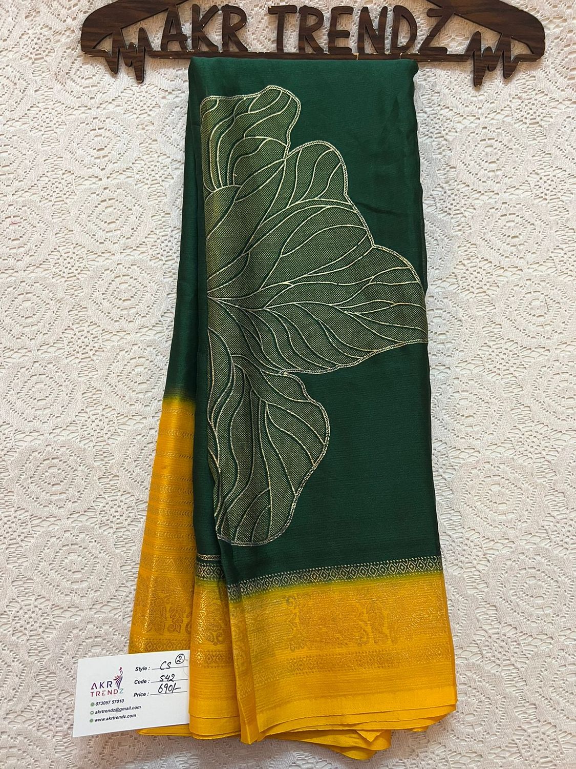 ​Leaf soft silk sarees​