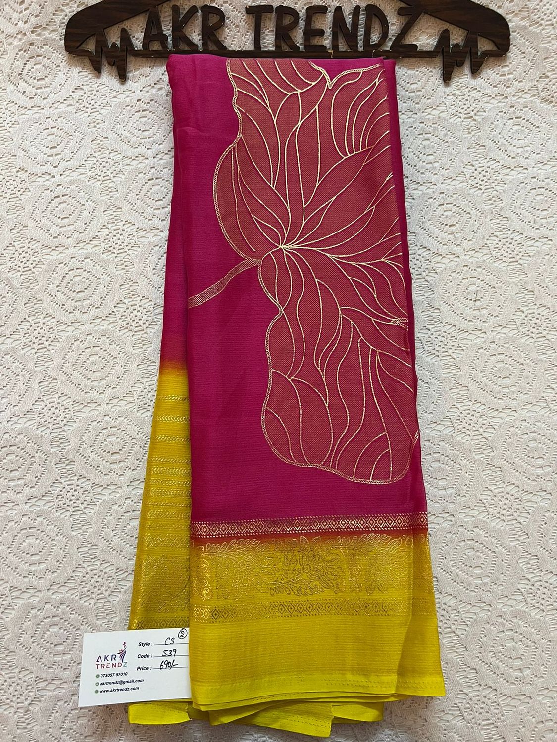 ​Leaf soft silk sarees​