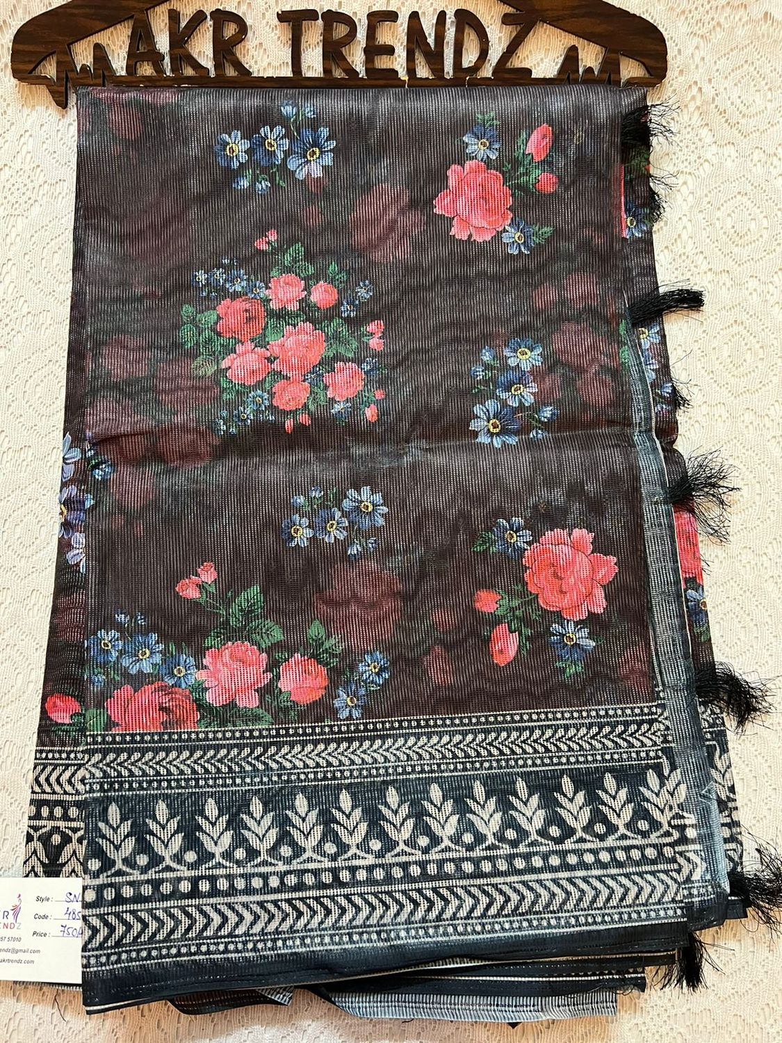 Super Net cotton mix sarees