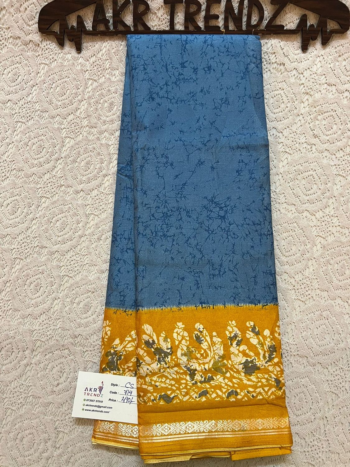 Daily wear crepe silk sarees