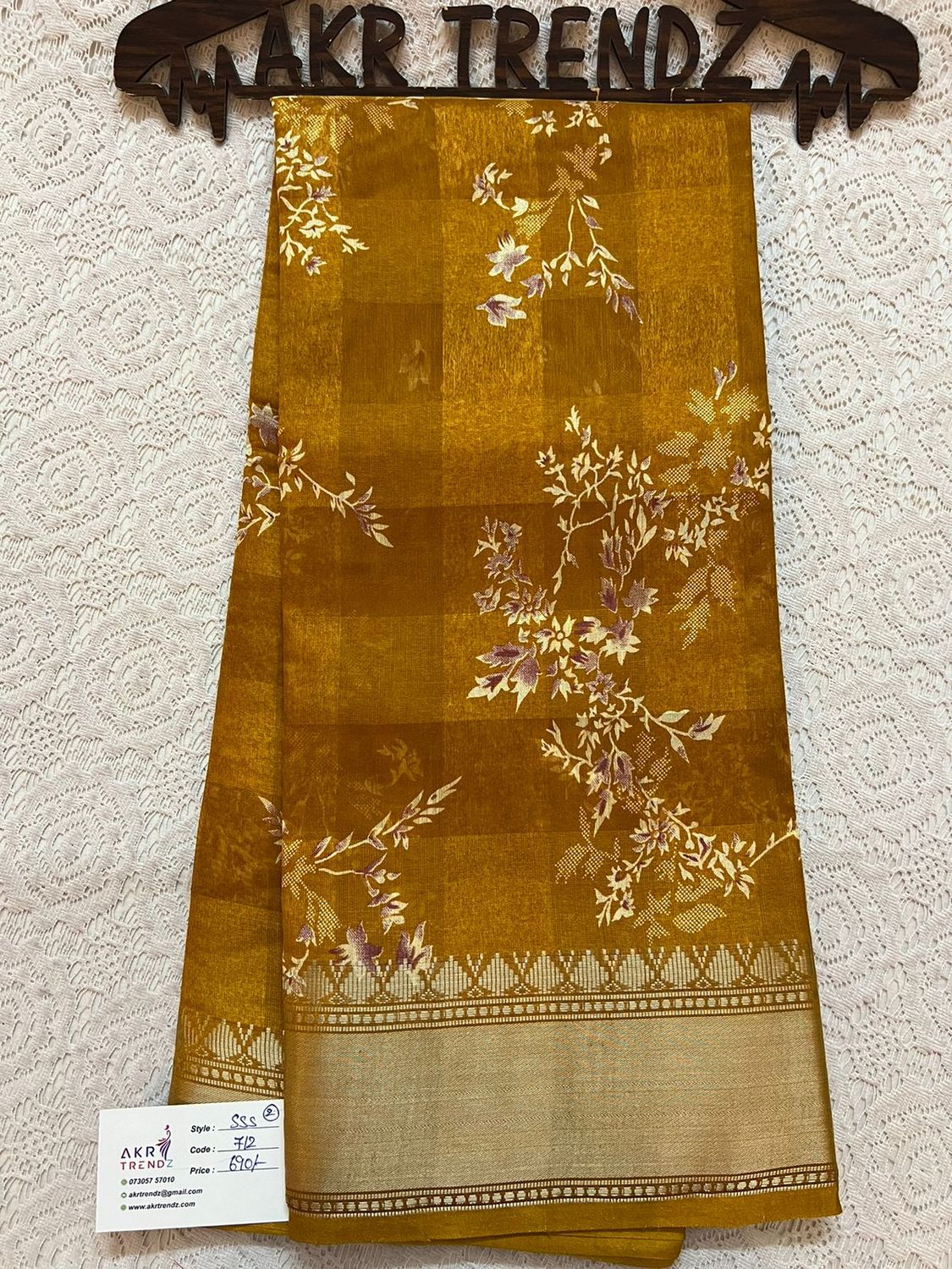 Soft silk cotton sarees​