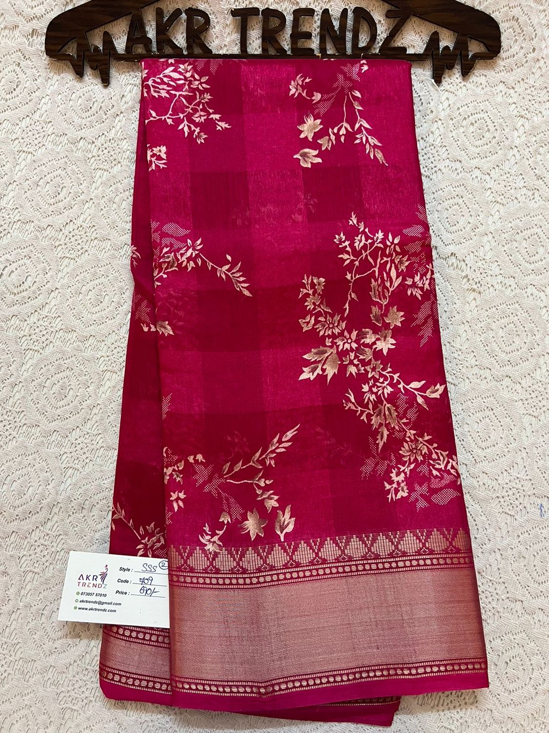 Soft silk cotton sarees​