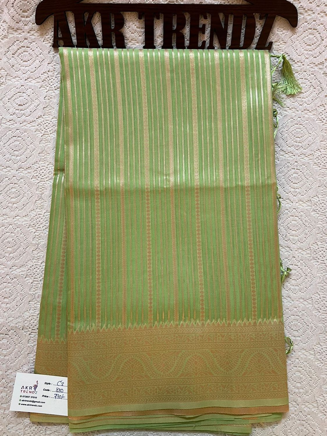 Chanderi silk mix cotton sarees​
