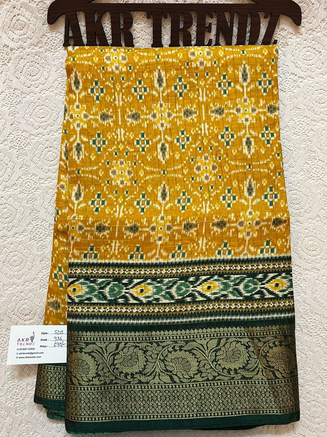 Pochampalli print soft silk sarees​