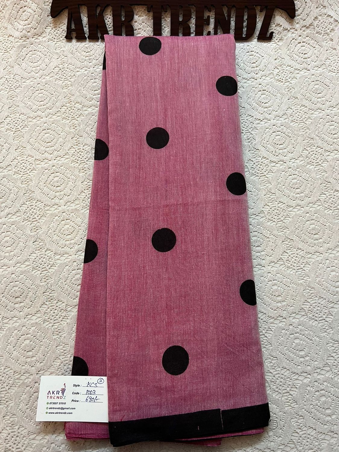 Khadi cotton sarees​