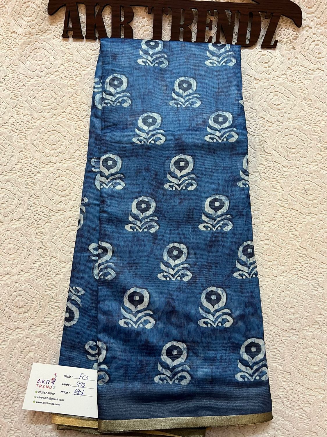 ​Fancy cotton sarees