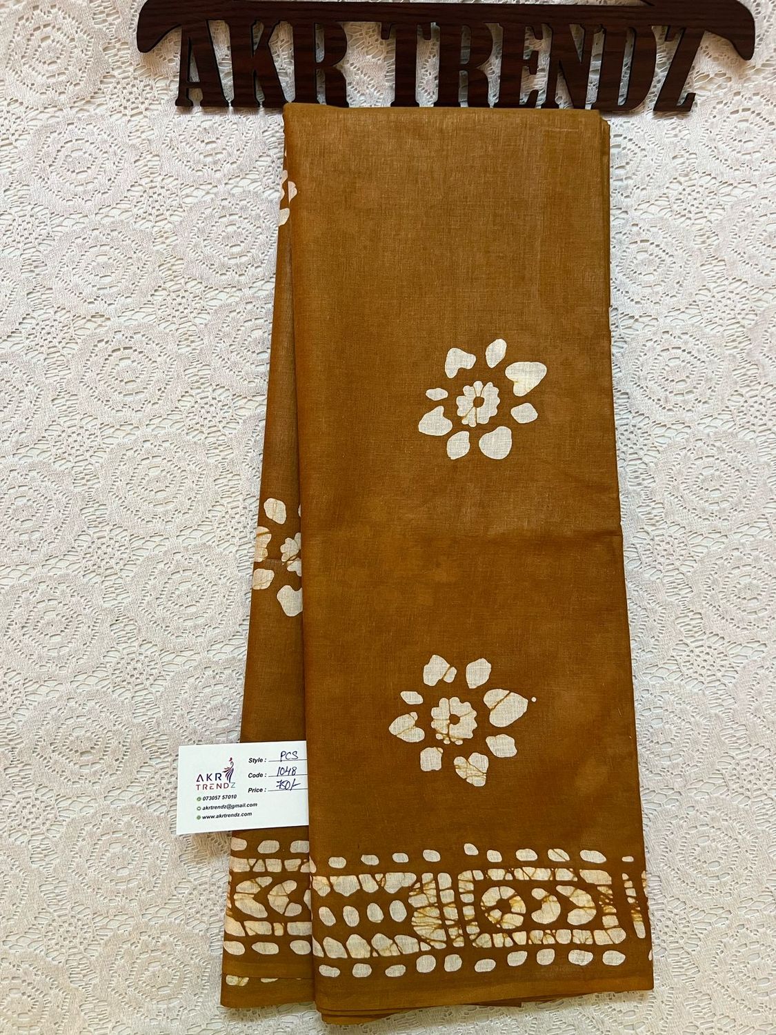 Batik cotton sarees​