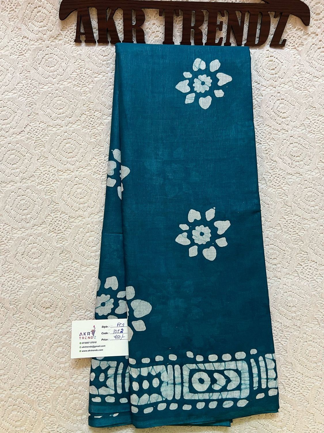 Batik cotton sarees​