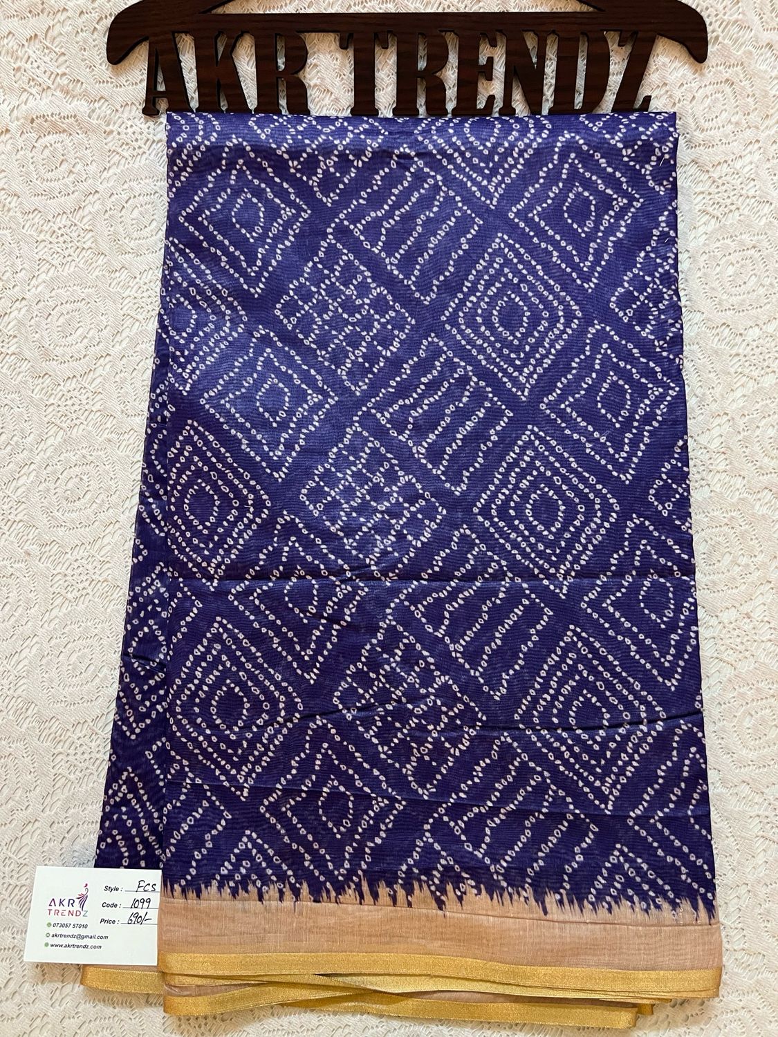 Bandhani Soft Cotton Sarees