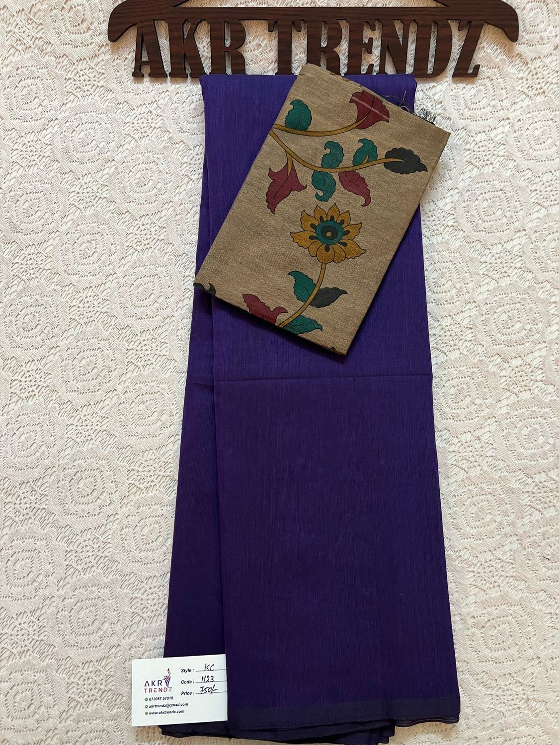 Khadi cotton sarees​