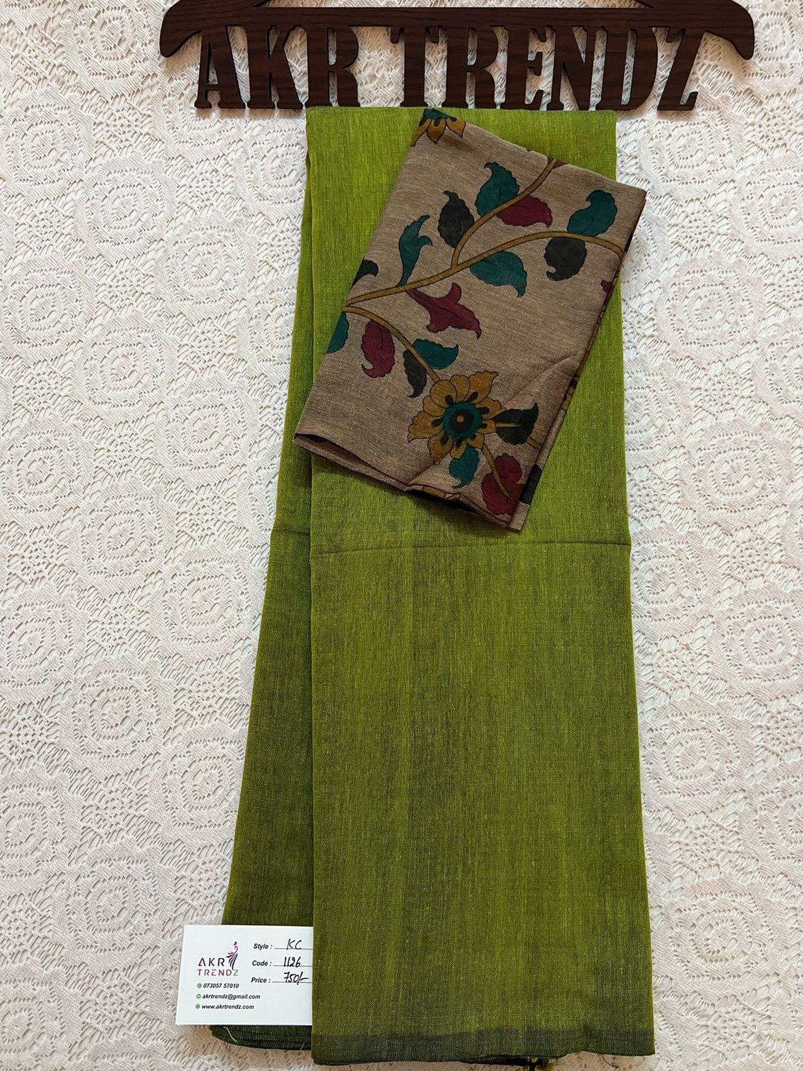 Khadi cotton sarees​