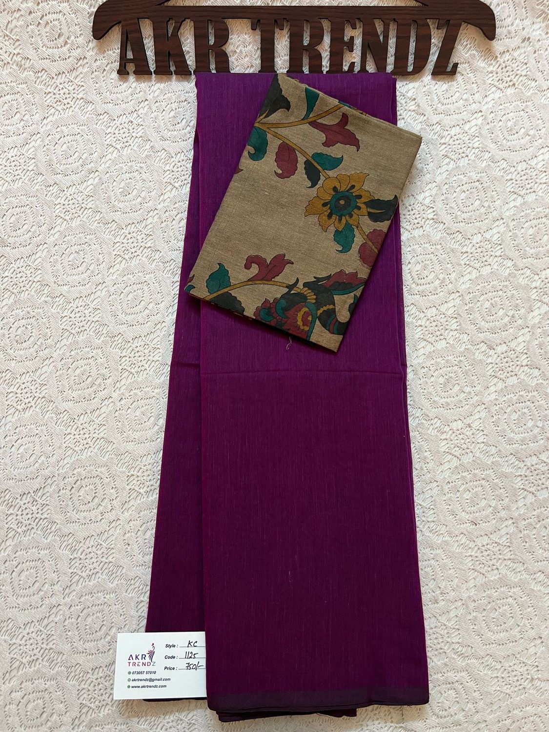 Khadi cotton sarees​