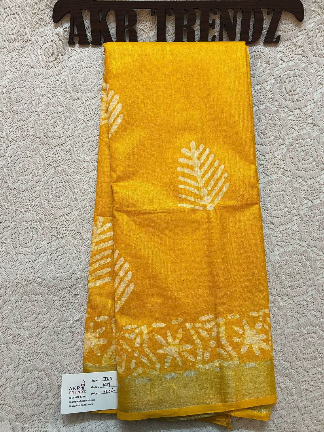 Jute linen sarees