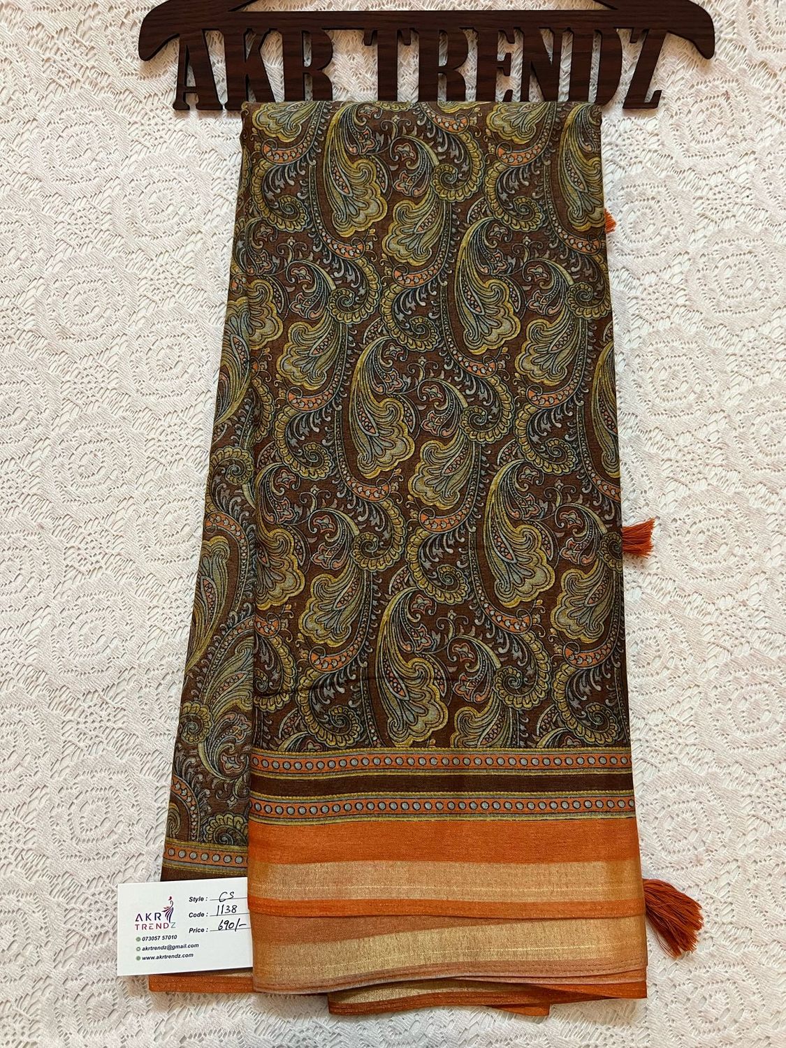 Soft cotton sarees​
