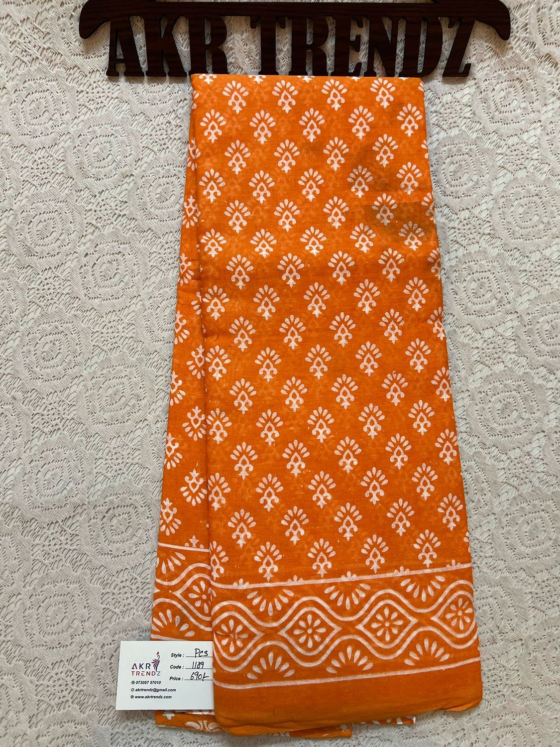 Pure cotton sarees​