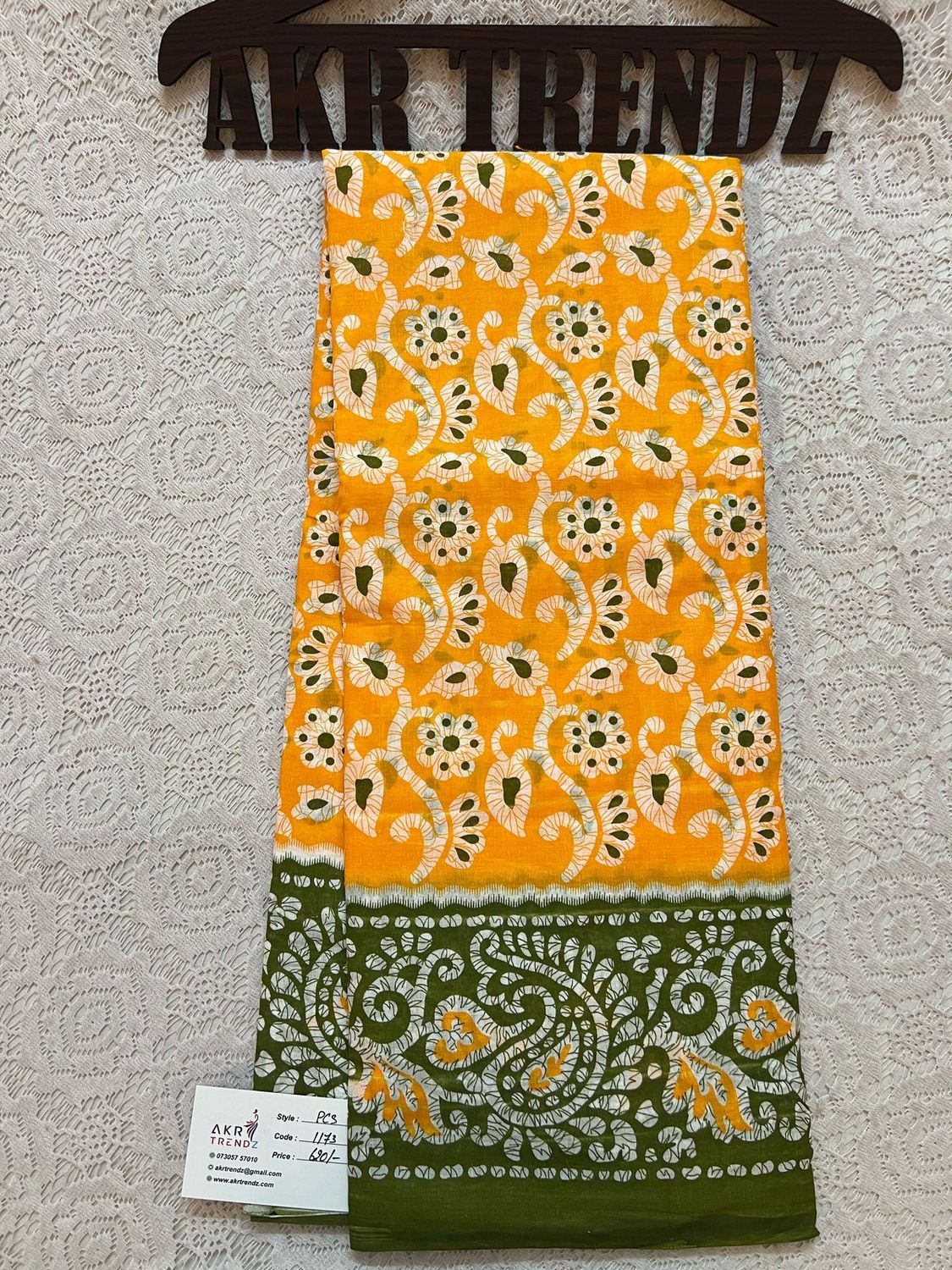Pure cotton sarees​