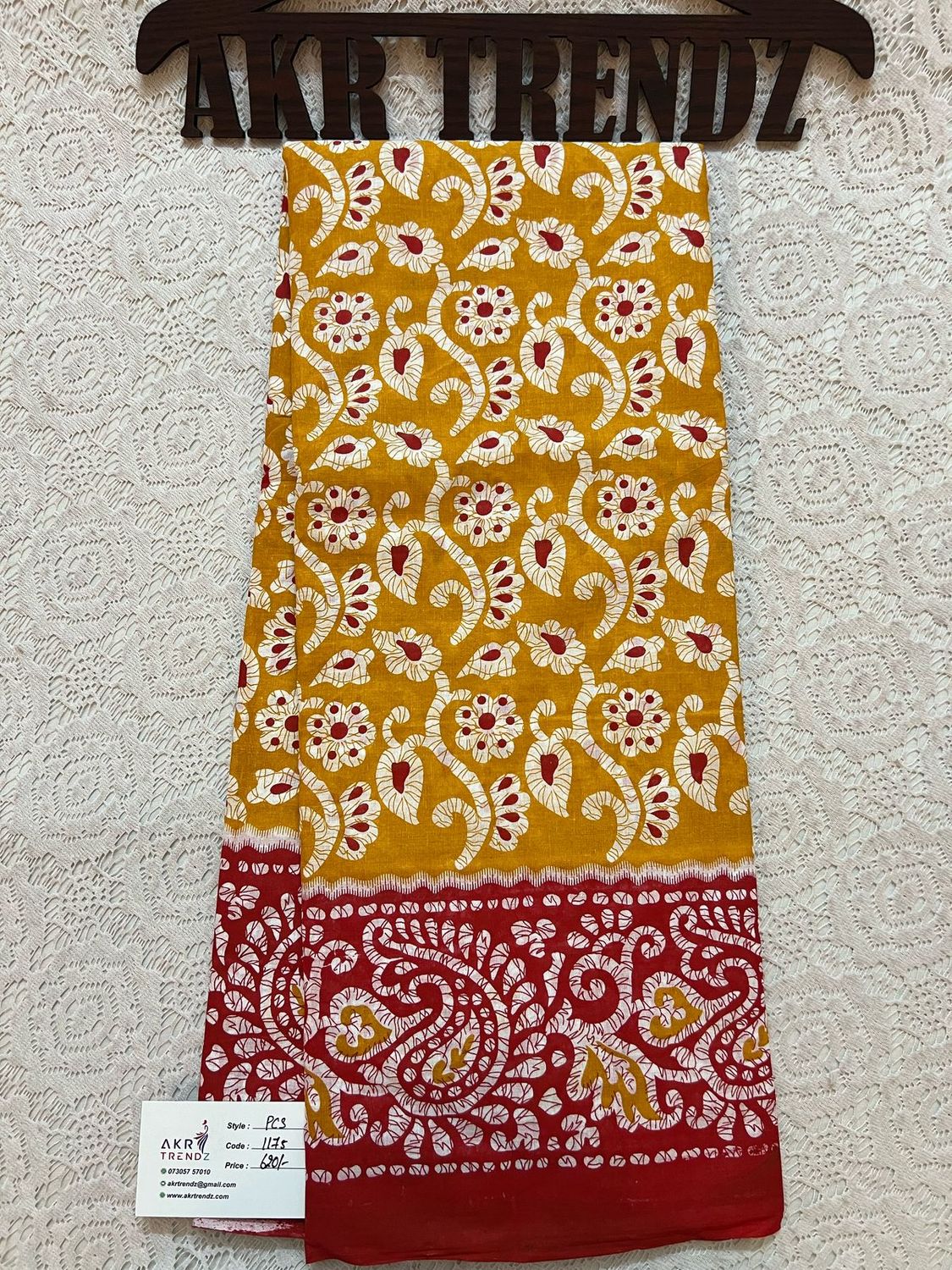 Pure cotton sarees​