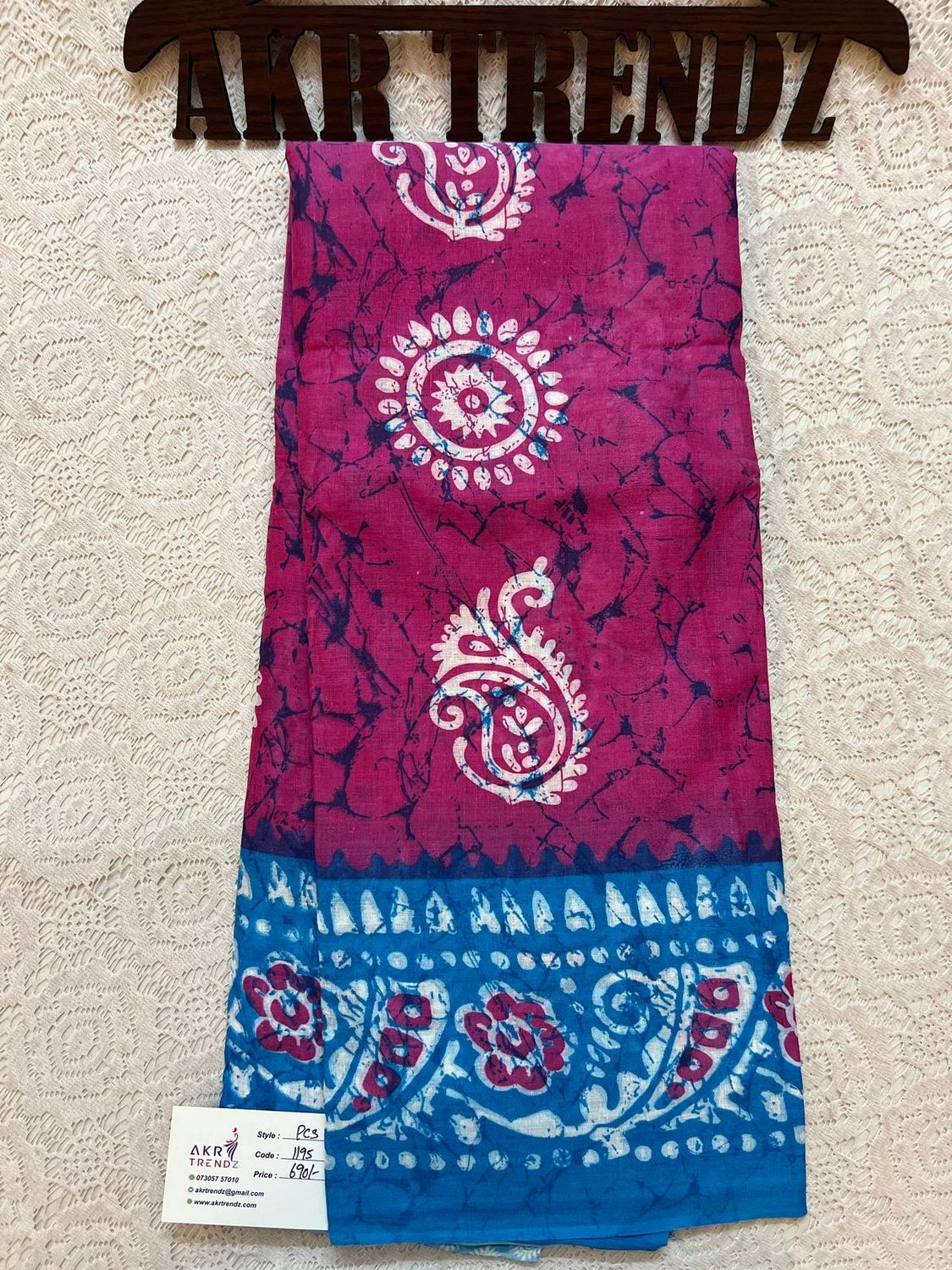 Pure cotton sarees​